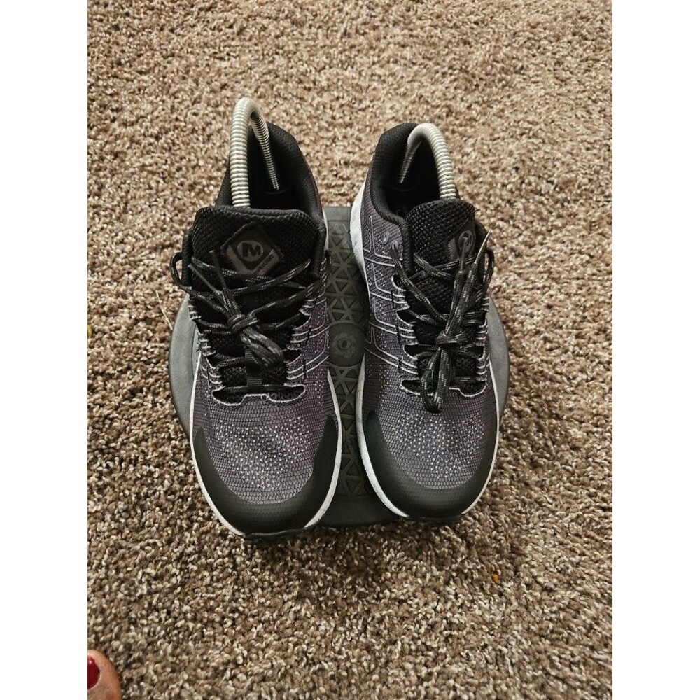 Merrell Nova 2 Junior Black Grey Trail Running Shoes MK265733 Size 6.5M